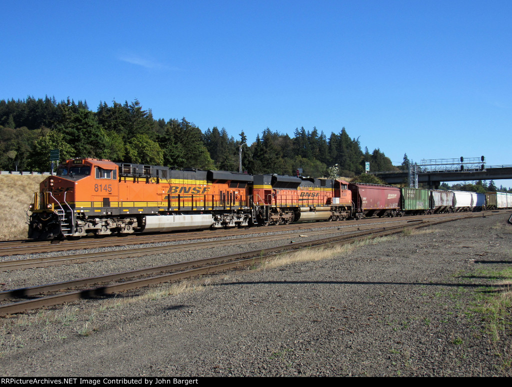 BNSF 8145 NB